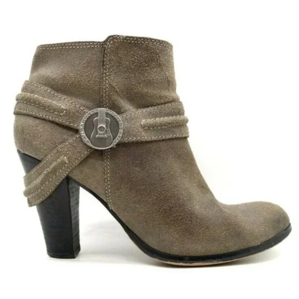 Miranda by Miranda Lambert sz 8.5 Craig Grey Leather Bootie